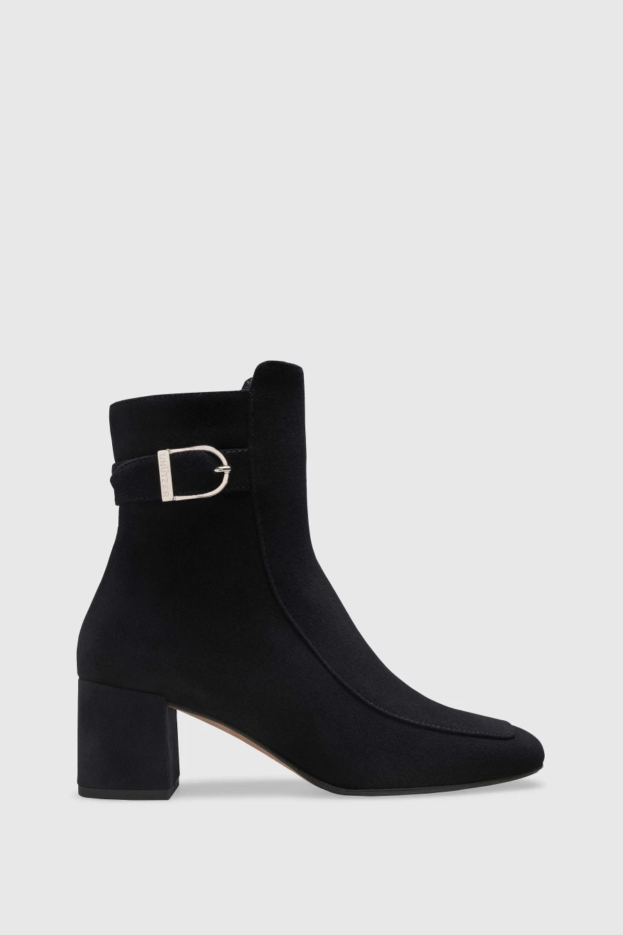 Unützer Women's Schwarz Suede Stiefelette 9005 Boots