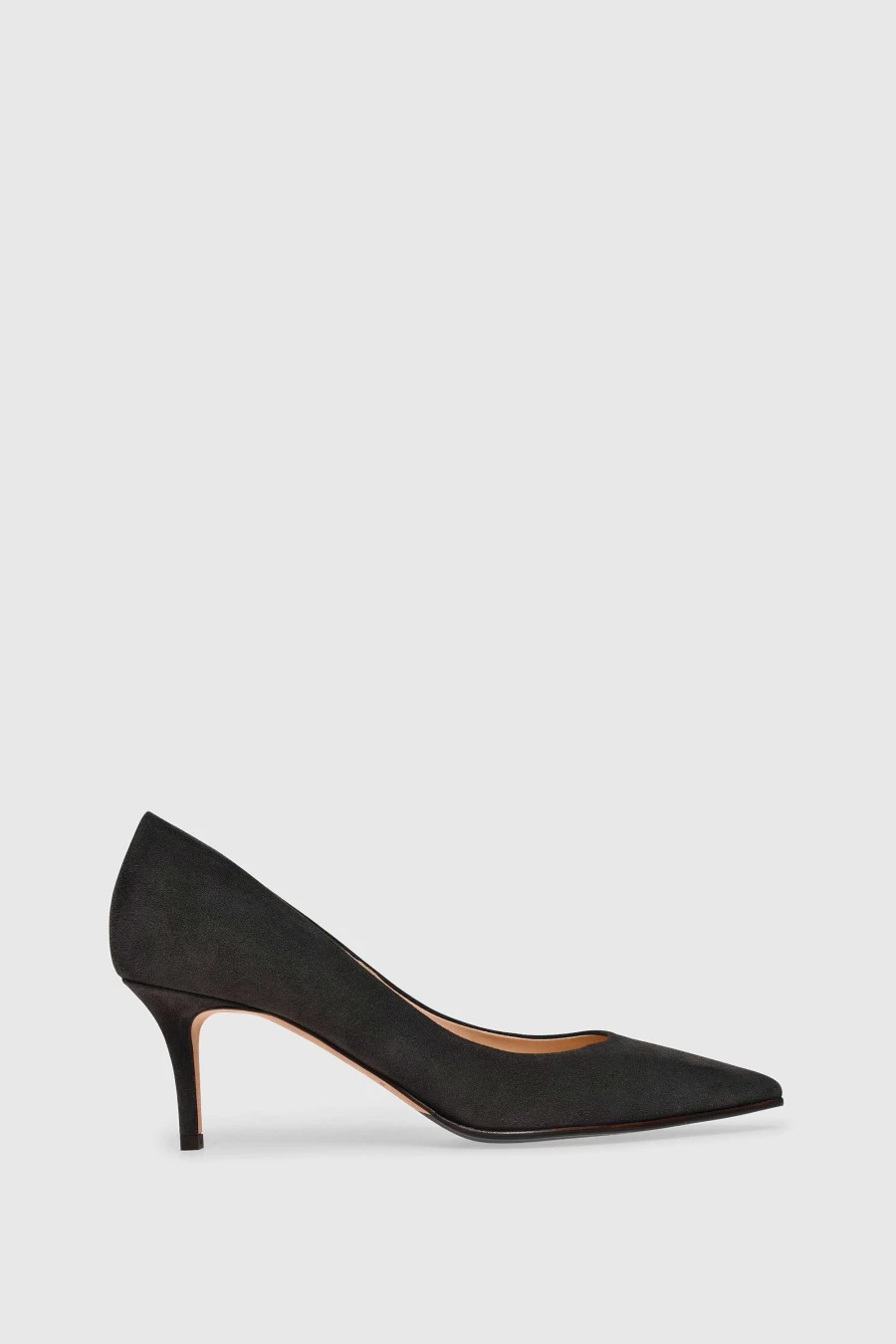 Unützer Women's Navy Blue Suede Pump 7169 - Elegant Blau Heels for Women