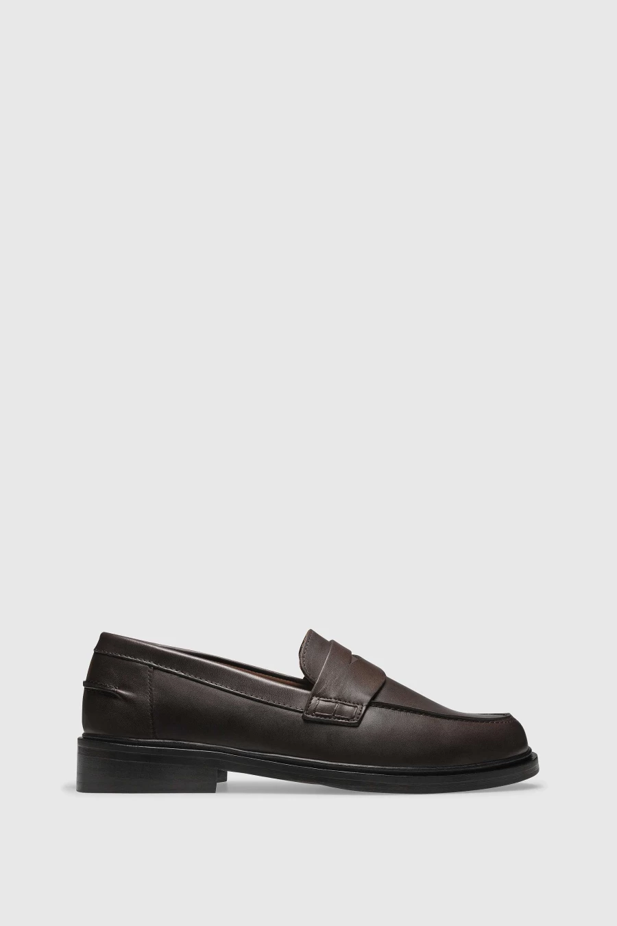 Unützer Men's Loafer 5000 in Braun Vitello Chocolate Leather