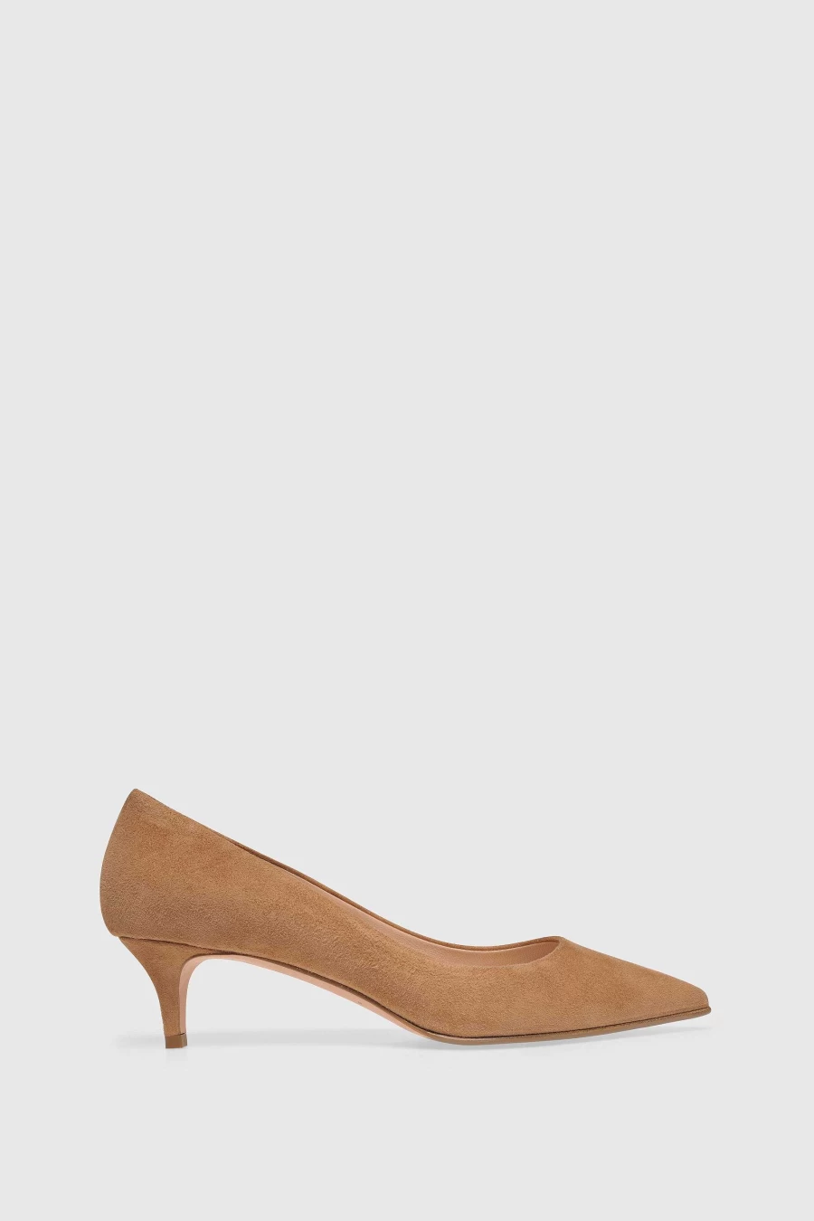 Unützer Women's Braun Suede Pump 7727 - Elegant Brandy Colored Shoes