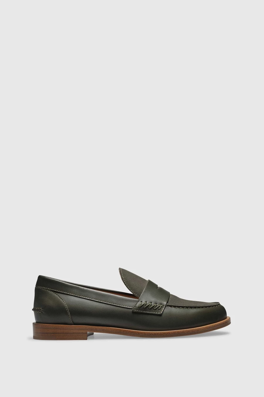 Unützer Women's Loafer 9250 in Braun Vitello Chocolate Leather