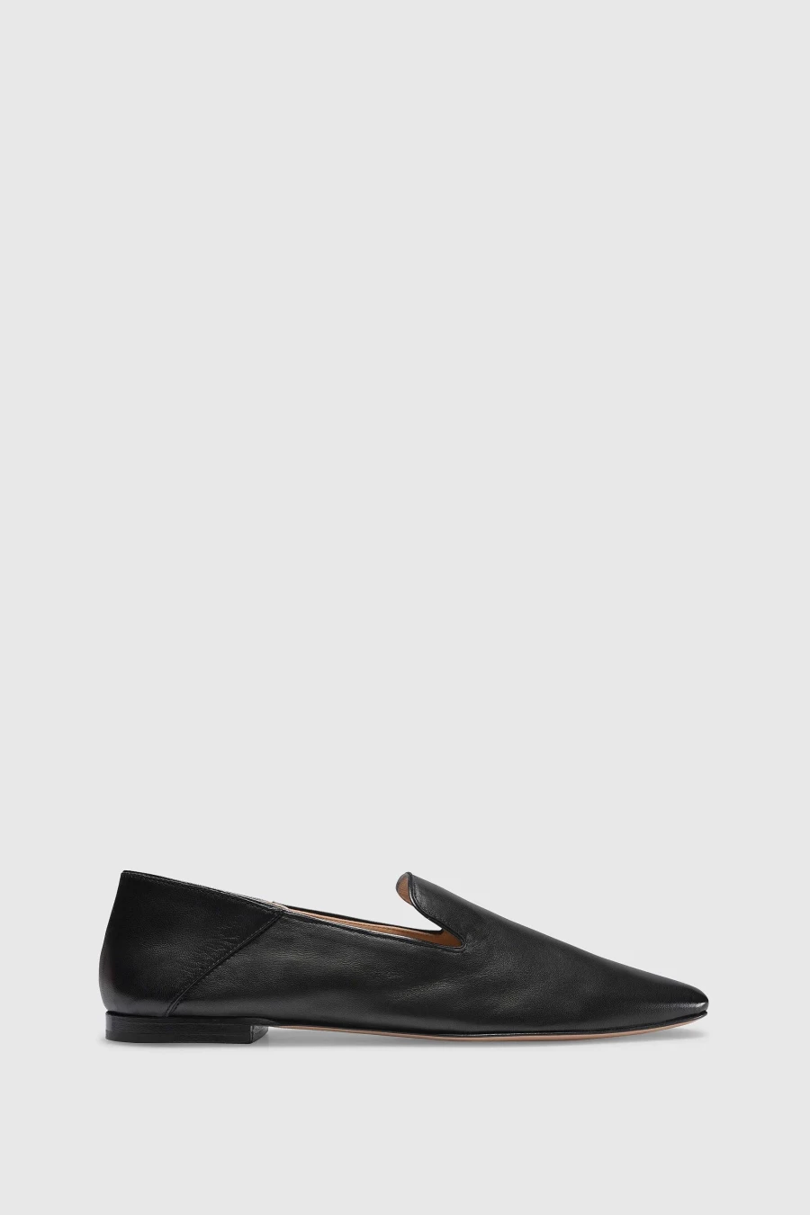 Unützer Women's Loafer 9401 in Schwarz Nappa Leather - Elegant Black Slip-On Shoes