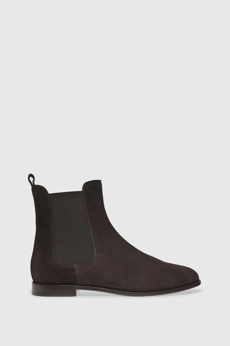Unützer Women's Braun Chamois Leather Stiefelette 999C Cognac Ankle Boots