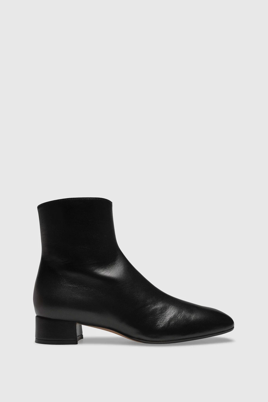 Unützer Women's 9356 Nappa Black Ankle Boots Schwarz