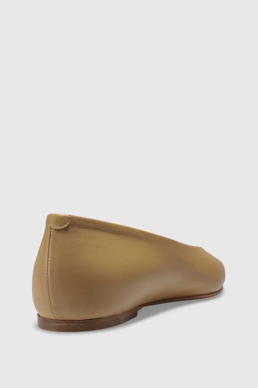 Unützer Women's Ballerina 9342 Beige Nappa Leather Flats - Comfortable & Stylish Shoes
