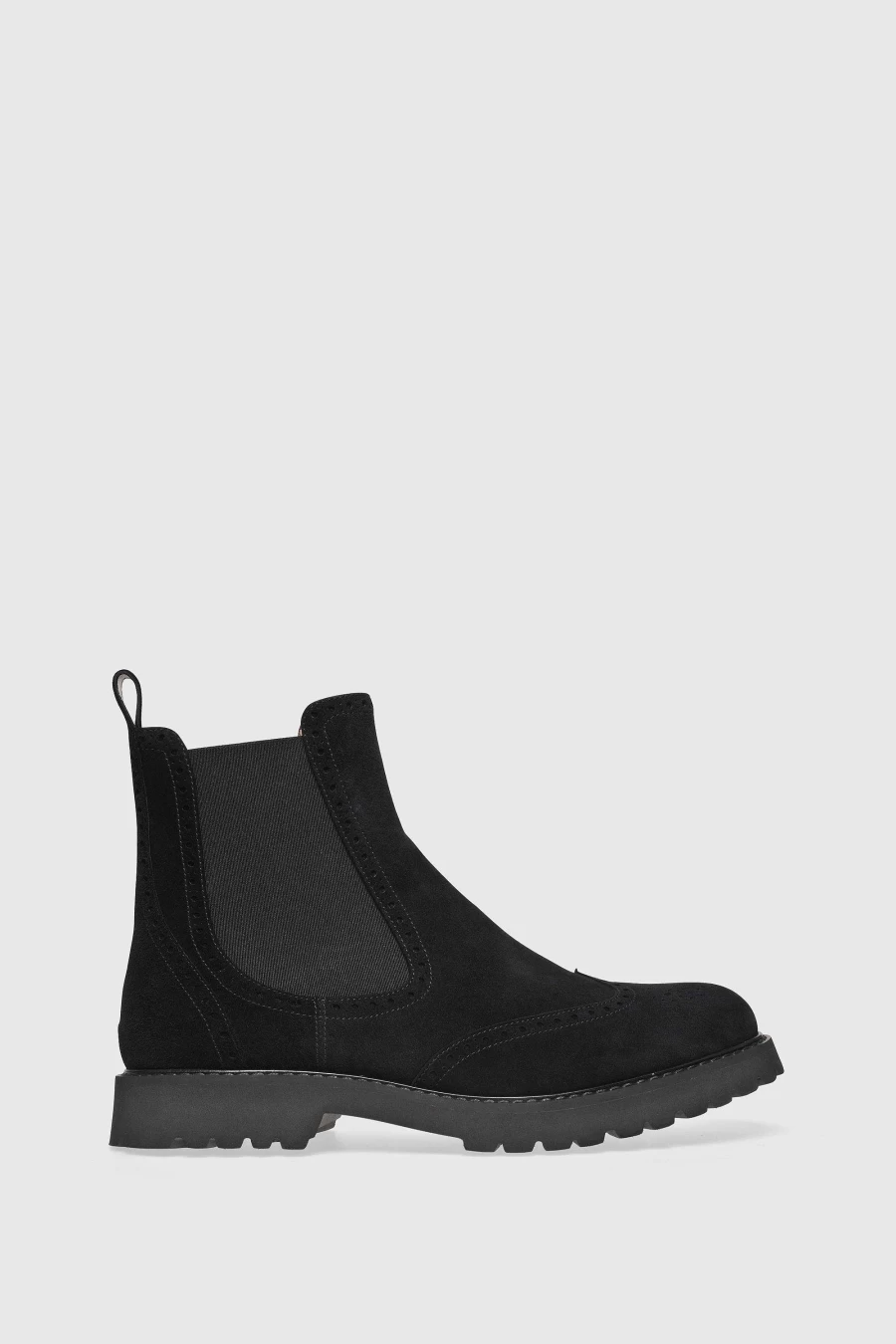 Unützer Women's Schwarz Suede Stiefelette 9088 Boots