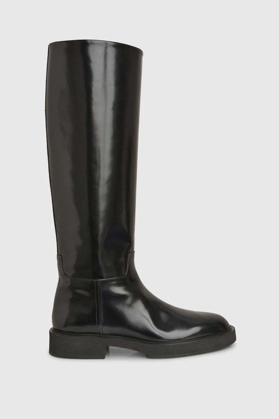 Unützer Women's Boot 9263 in Braun Cognac Vitello Leather