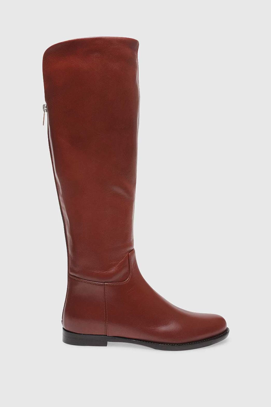 Unützer Women's 2922 Dark Brown Stretch Nappa Leather Boots
