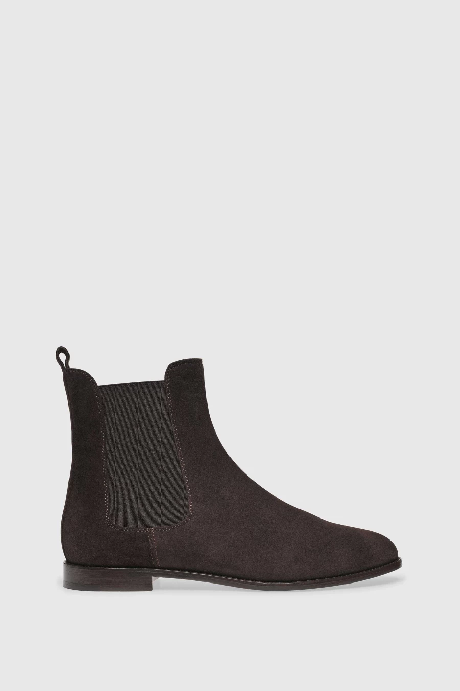 Unützer Women's Stiefelette 999 Dark Brown Suede Boots