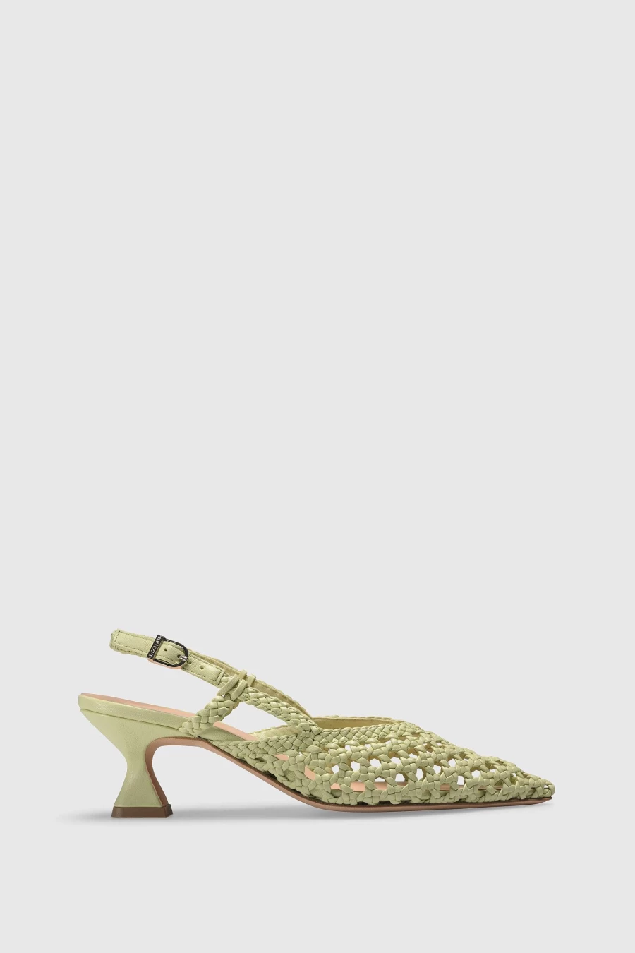 Unützer Women's Slingback Pump 9329A in Schwarz Nappa Leather