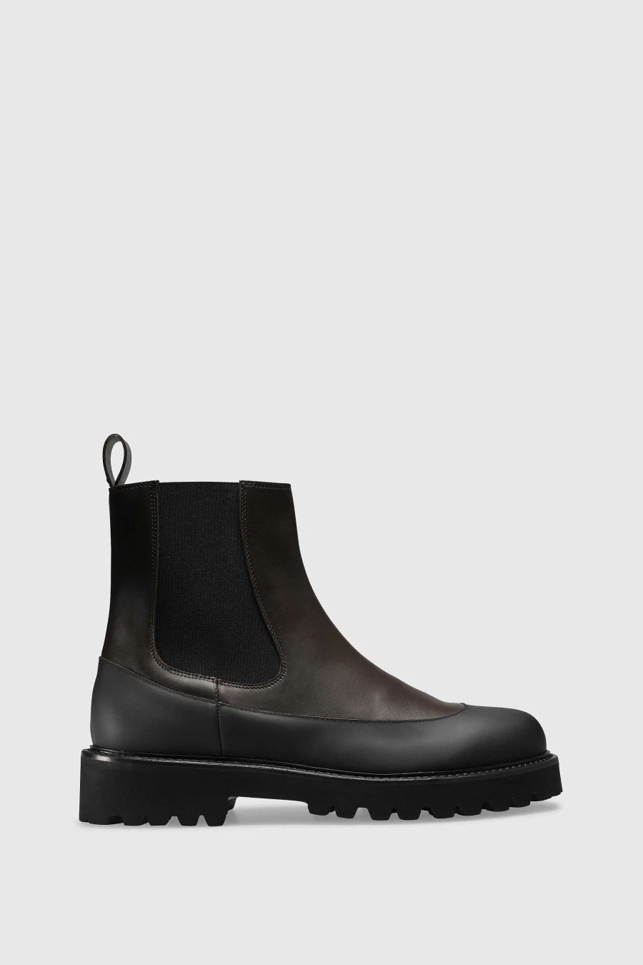 Unützer Men's Boot 5001 Vitello Schwarz Leather Boots for Men