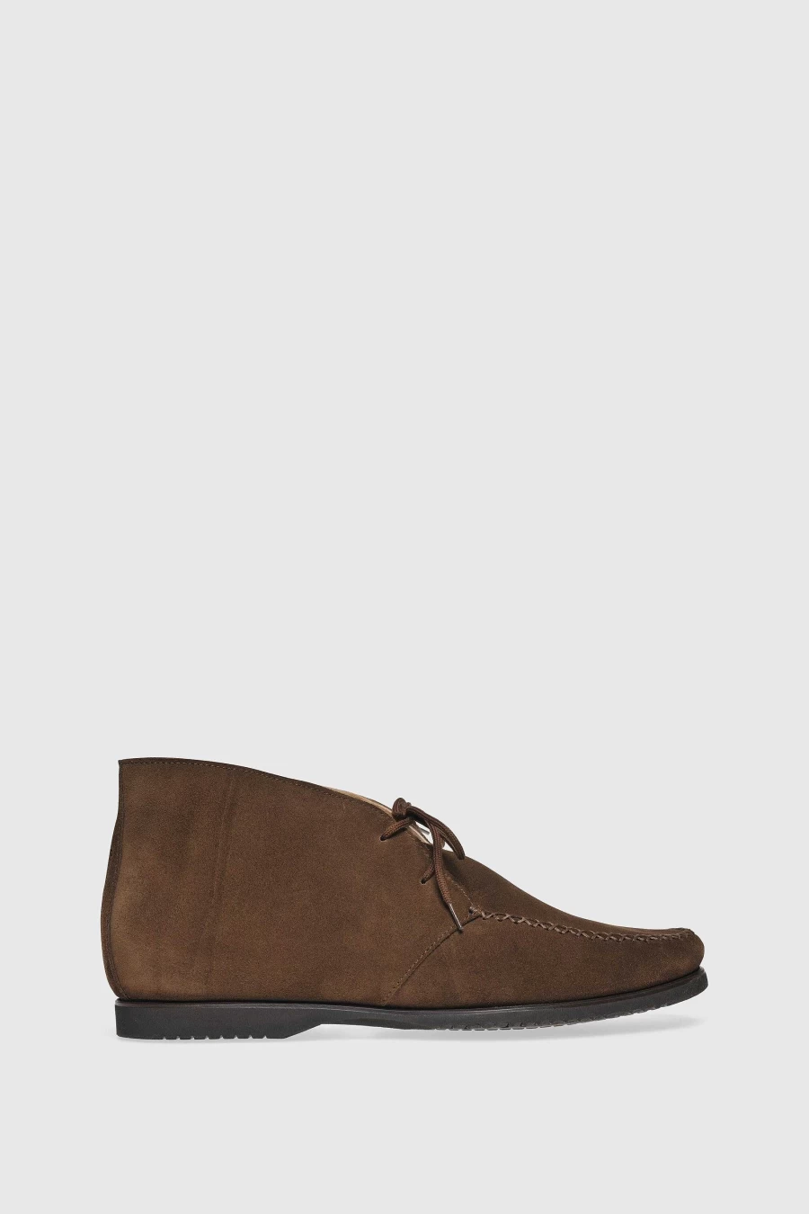 Unützer Women's U96 Velor Chocolate Shearling Boots in Braun