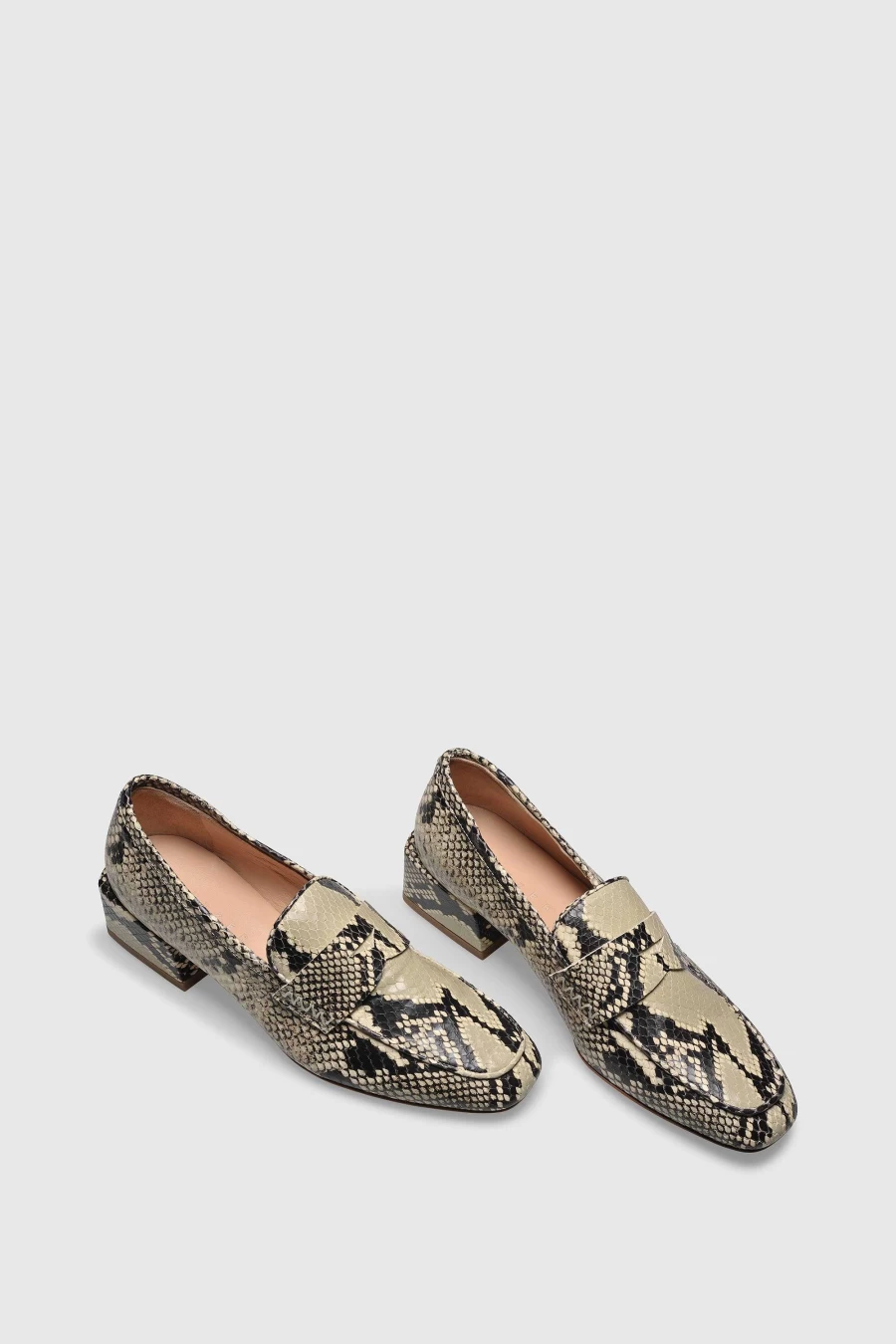 Unützer Women's Loafer 9321 - Rock Python Print Multi-Color Fashion Footwear