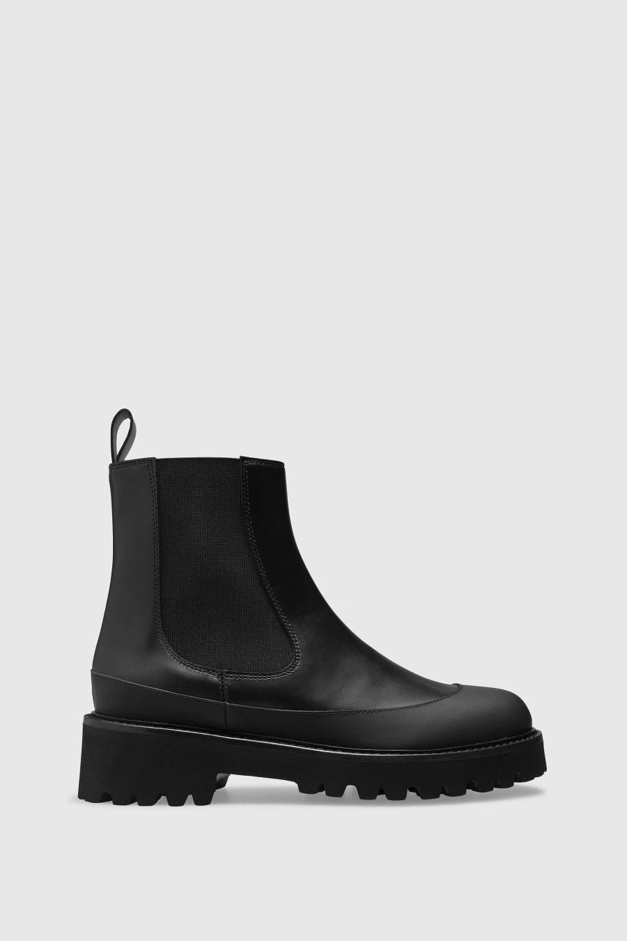 Unützer Women's Stiefelette 8106 Boots in Grün/Schwarz - Calf Leather Ankle Boots for Women