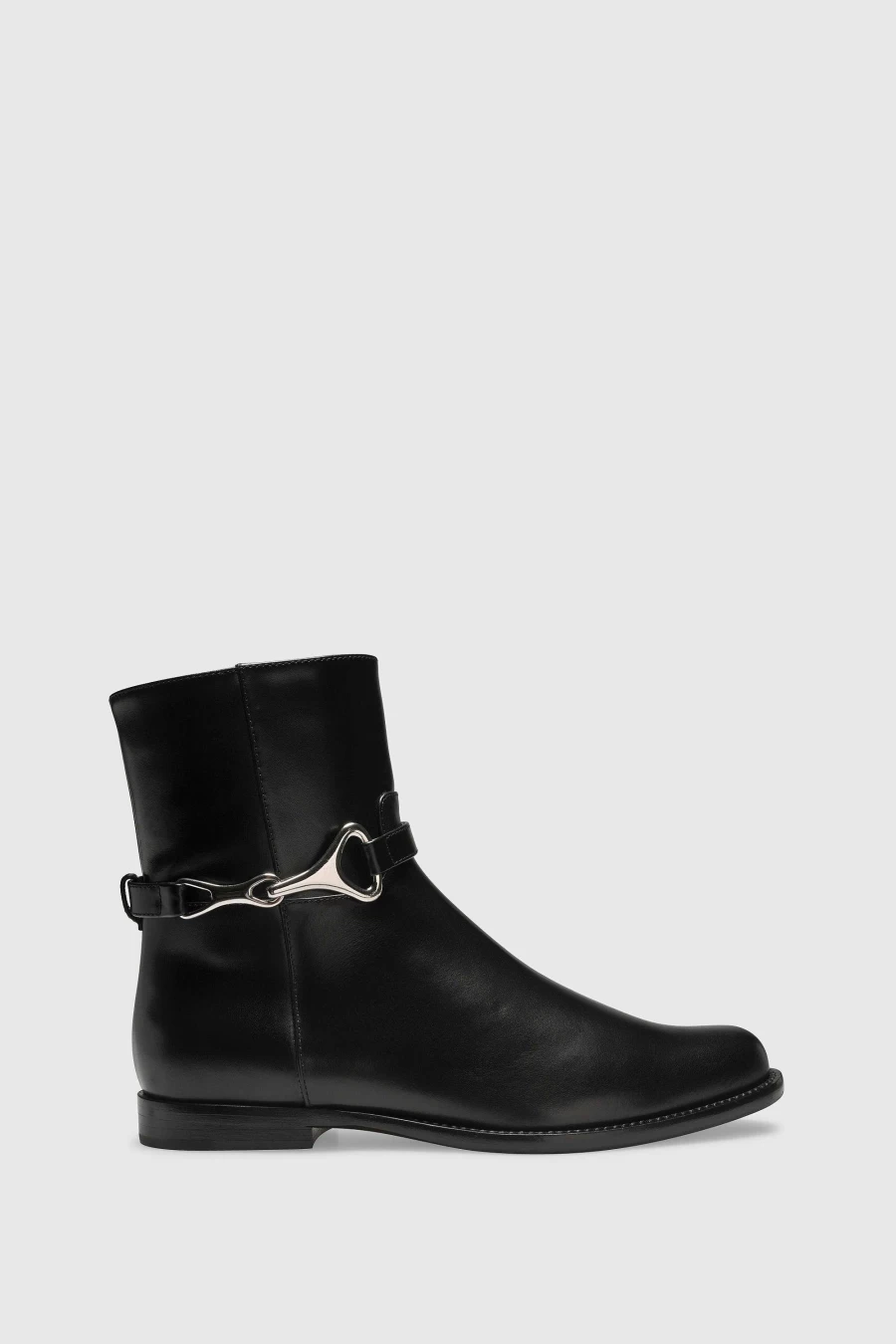 Unützer Women's Schwarz Calf Boots Stiefelette 9365 Black