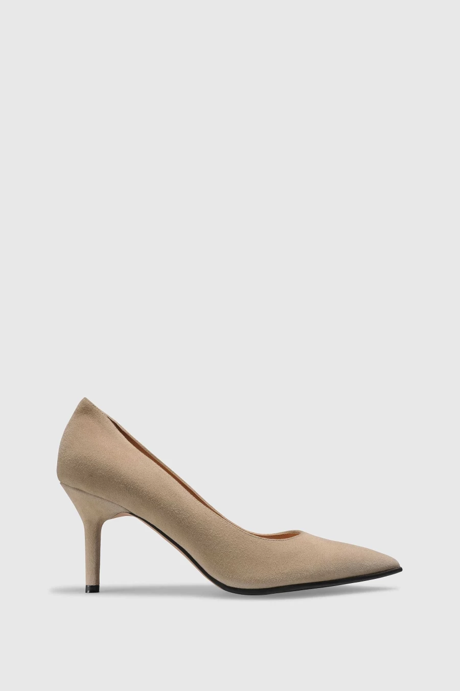 Unützer Women's Pump 9348 in Grün Suede - Stylish Khaki Green Shoes