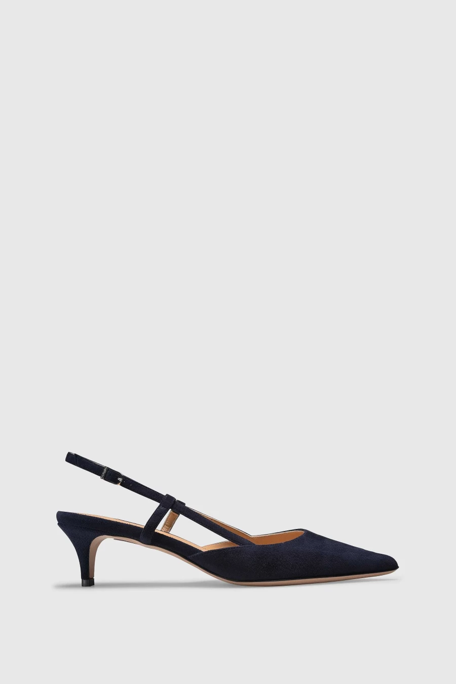 Unützer Women's Blau Slingback Pump 9317 Light Blue Suede Shoes