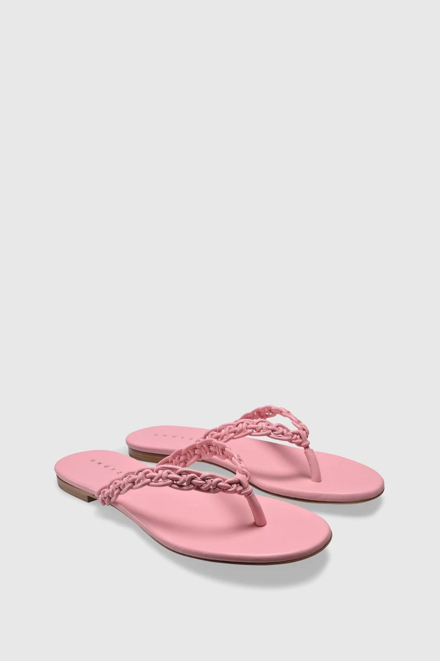 Unützer Women's Nappa Pink Sandals 9407 - Soft Leather Comfortable Footwear