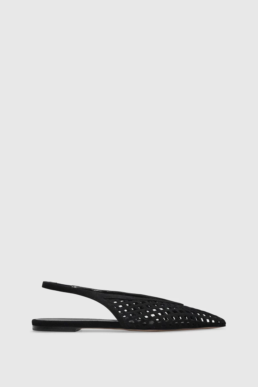Unützer Women's Slingback 9422 Camoscio Schwarz Black Shoes