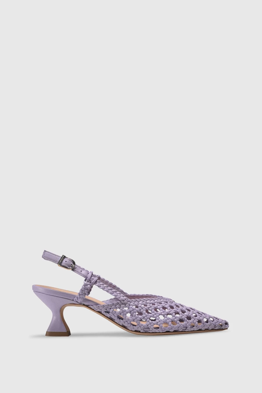 Unützer Women's Slingback Pump 9329A in Blue Nappa Leather - Elegant Navy Heels for Women