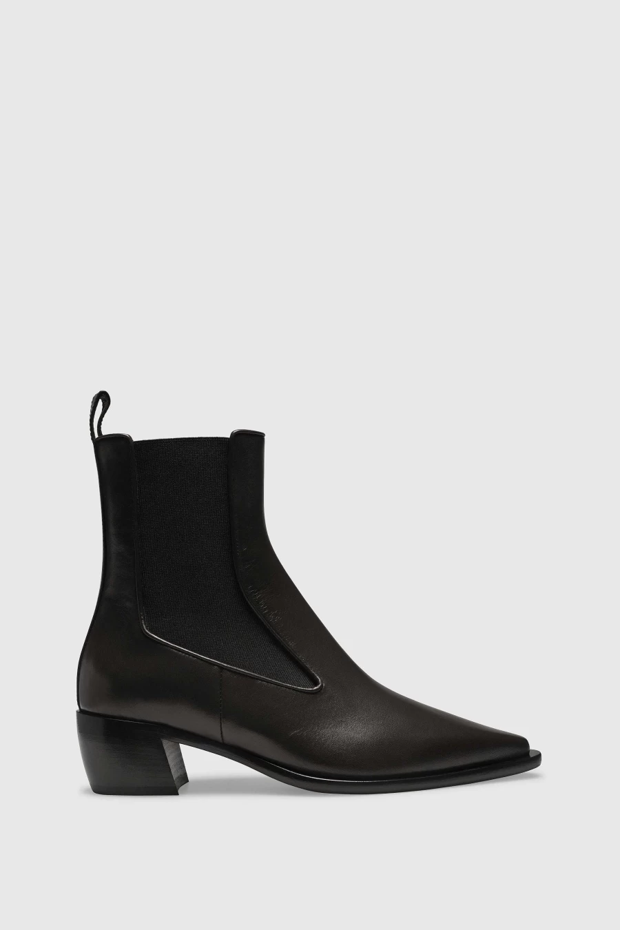 Unützer Women's Schwarz Leather Stiefelette 9346 Boots