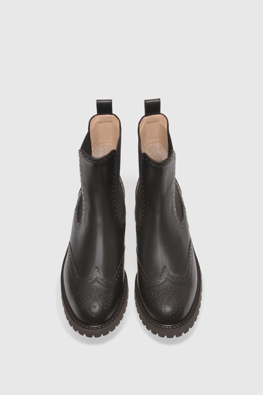 Unützer Women's Braun Veal Leather Stiefelette 9088 Tdm Chocolate Ankle Boots