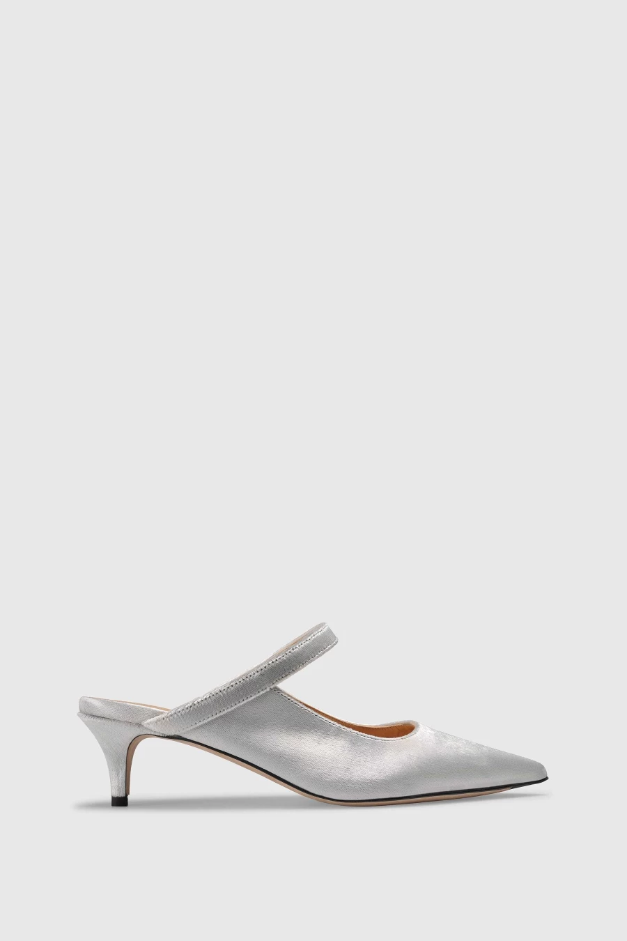 Unützer Women's Velvet Silver Pump 9359 - Elegant Silber High Heels for Ladies