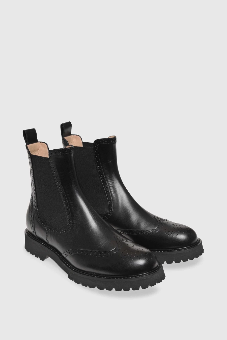 Unützer Women's 9088 Black Calf Boots Stiefelette Schwarz