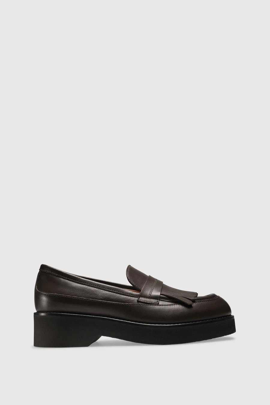 Unützer Women's Loafer 8101 in Weinrot - Vitello Bordeaux Leather Slip-On Shoes