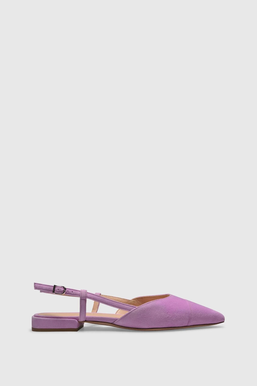Unützer Women's Lila Nappa Leather Sandals 8667 - Purple Comfortable Footwear
