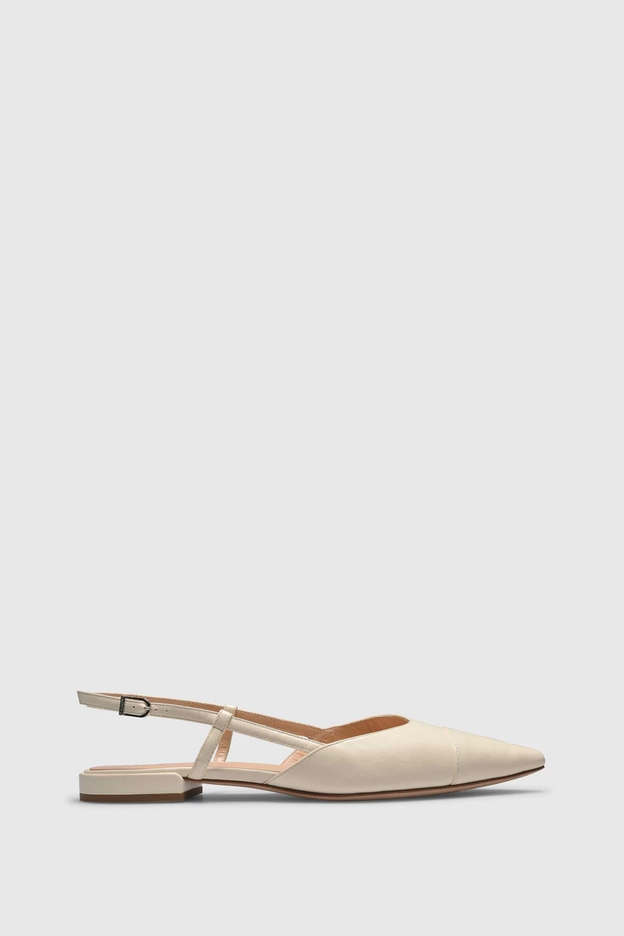Unützer Women's Weiß Nappa Leather Sandals 8667 - Comfortable Chalk White Style