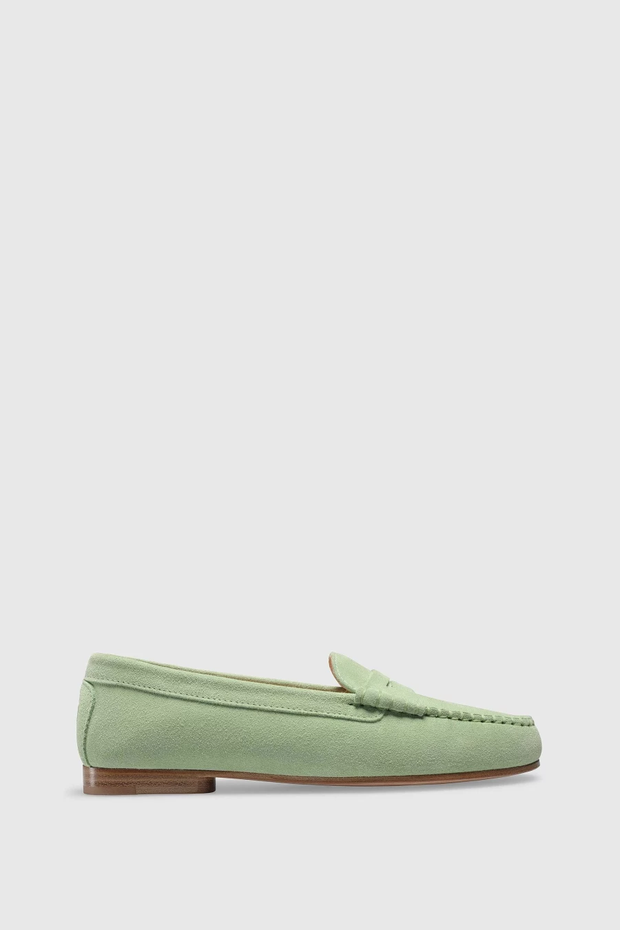Unützer Women's Braun Suede Loafer 1490C - Comfortable Casual Shoes