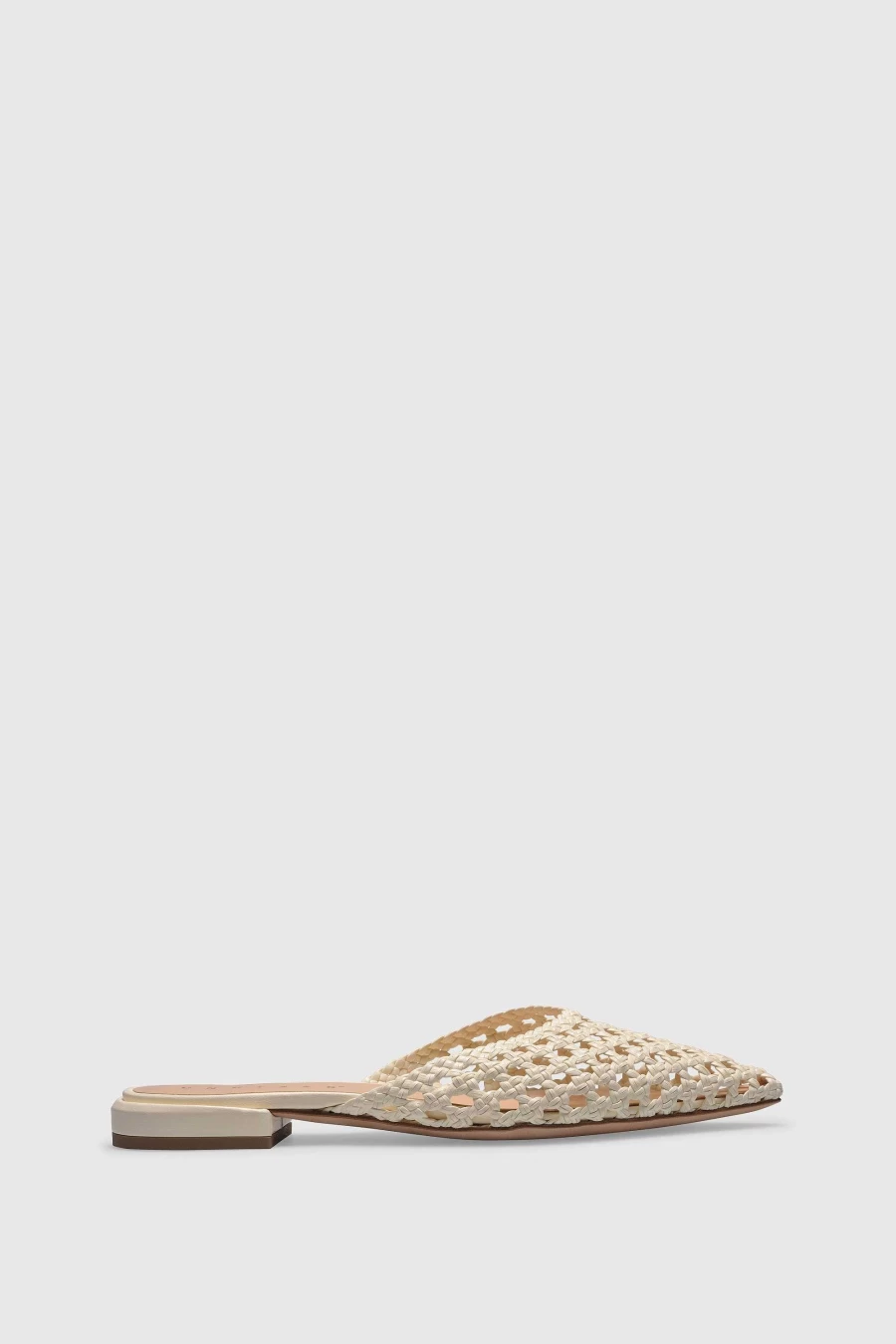 Unützer Women's Mule 9315 in Braun Nappa Leather - Cognac Colored Slip-On Loafers