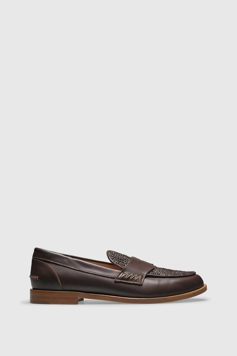 Unützer Women's Weiß Loafer 9250 - Premium Milk Calf Velor Slip-On Shoes