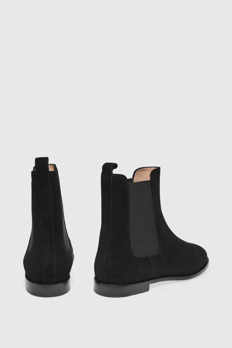Unützer Women's Schwarz Suede Stiefelette 999 Boots