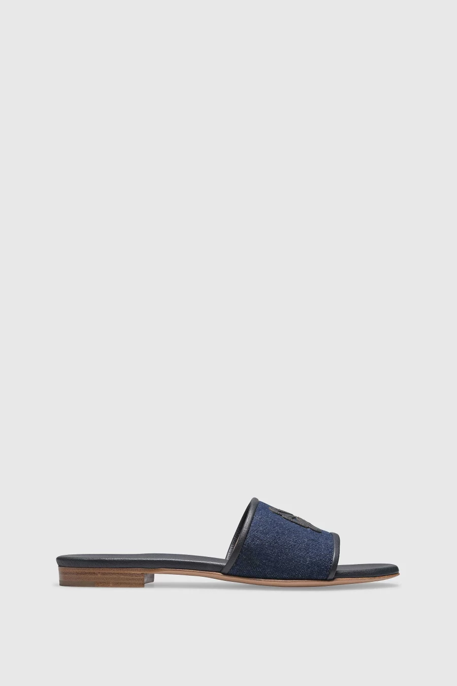 Unützer Women's Sandale 9410 Denim Mousse in Blau - Comfortable Navy Blue Sandals