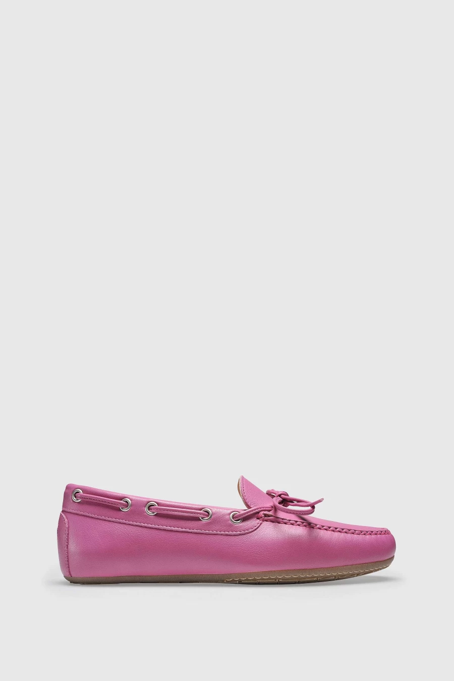 Unützer Women's Rosa Loafer U102 - Comfortable Mousse Pink Slip-On Shoes