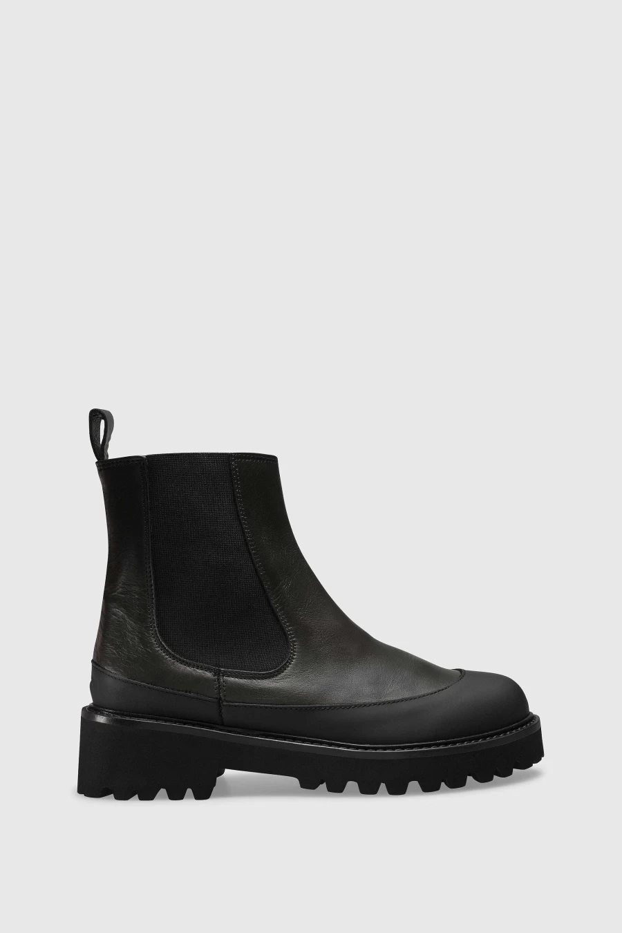Unützer Women's 8106 Schwarz Calf Boots Stiefelette